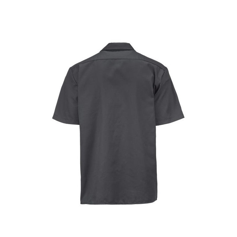 gray work shirt