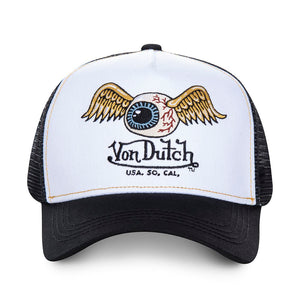 CASQUETTE VON DUTCH ART/WHI